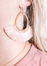 Load image into Gallery viewer, Teardrop Fringe Earrings
