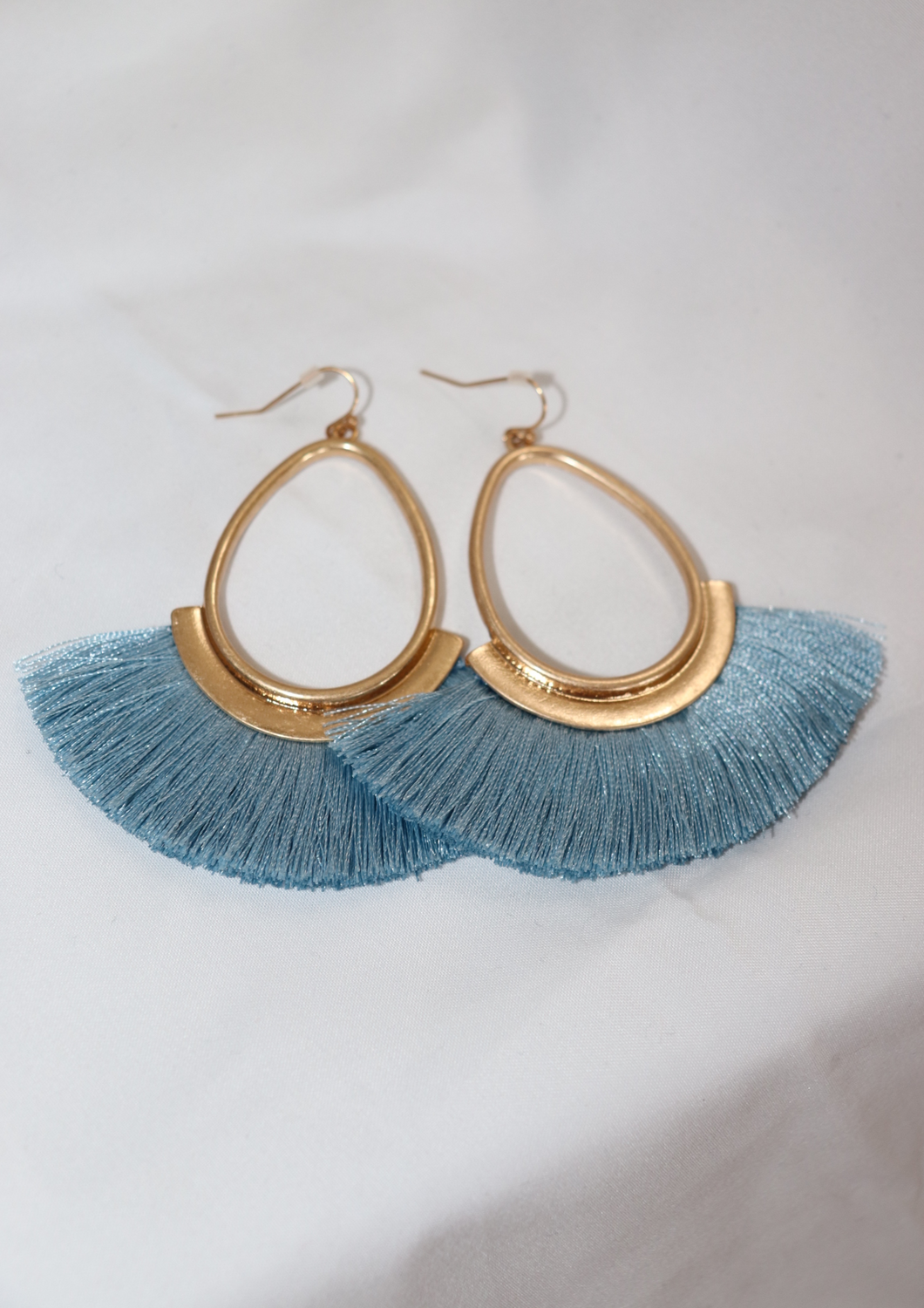 Teardrop Fringe Earrings