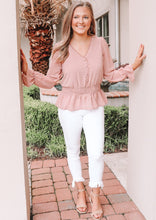 Load image into Gallery viewer, Classy Blush Blouse
