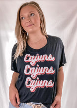 Load image into Gallery viewer, She&#39;s a Ragin&#39; Cajun Tee in Black
