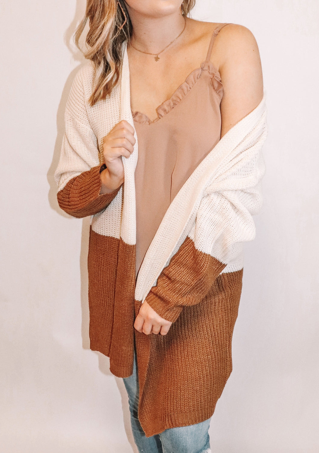 Drop Knit Cardigan