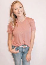 Load image into Gallery viewer, She&#39;s Basic Cropped Tee in Mauve
