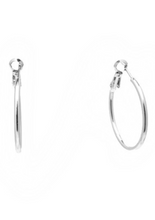 Load image into Gallery viewer, Simplest Hoop Earrings
